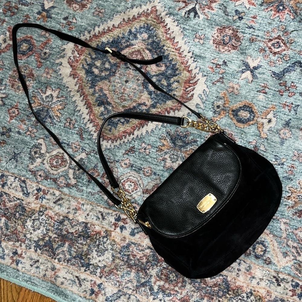 Michael Kors Crossbody Bag Leather & Suede